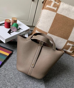 에르메스 피코탄18 에토프 금장 끌레망스 가죽